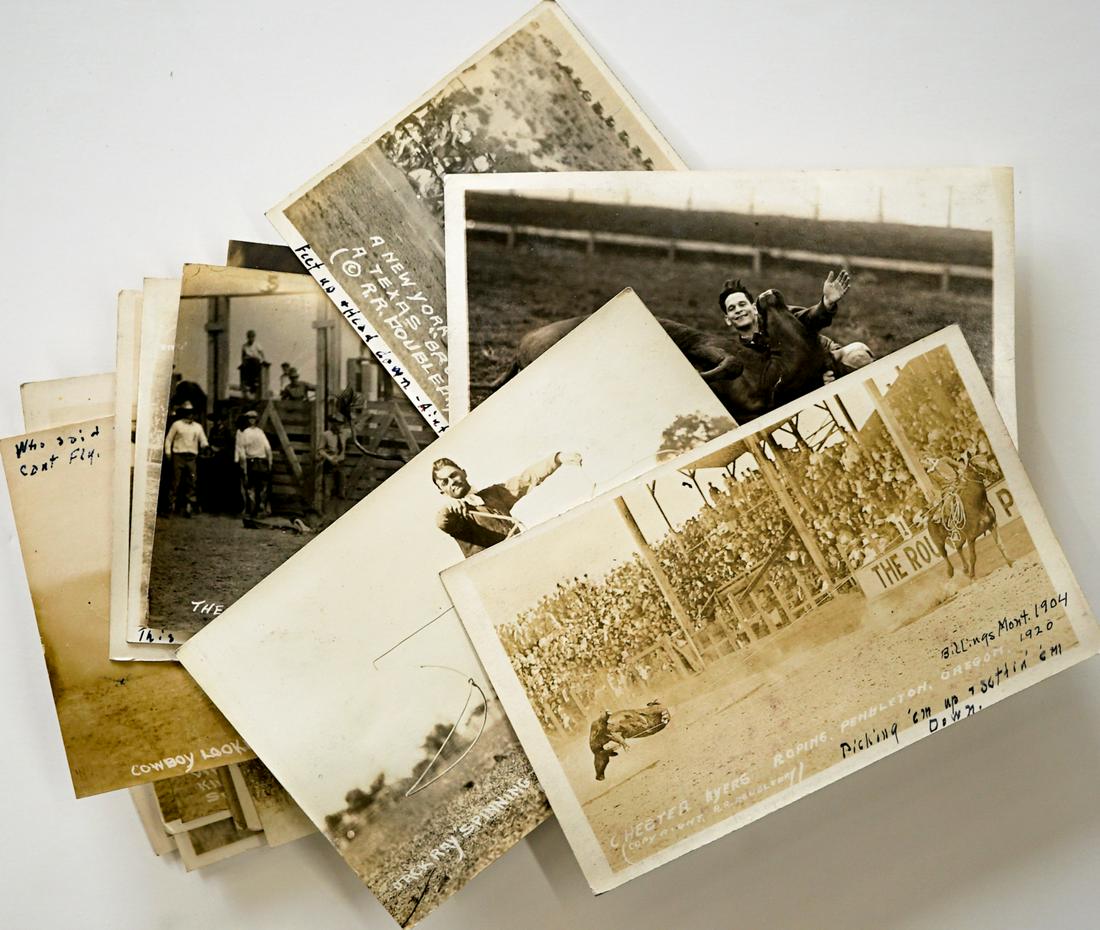 Vintage Rodeo Cowboy Real Photo Postcards (24) (1 of 7)