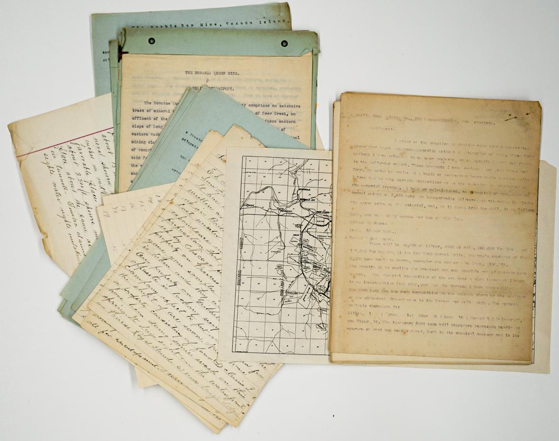 [Northwest, Washington state] Old Mining Reports (1 of 12)