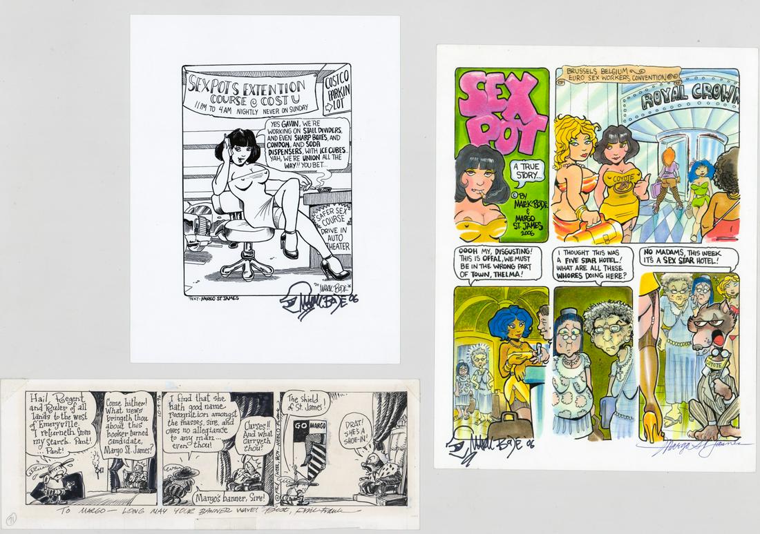 Mark Bode, Margo St. Thomas, Phil Frank Cartoons (1 of 2)