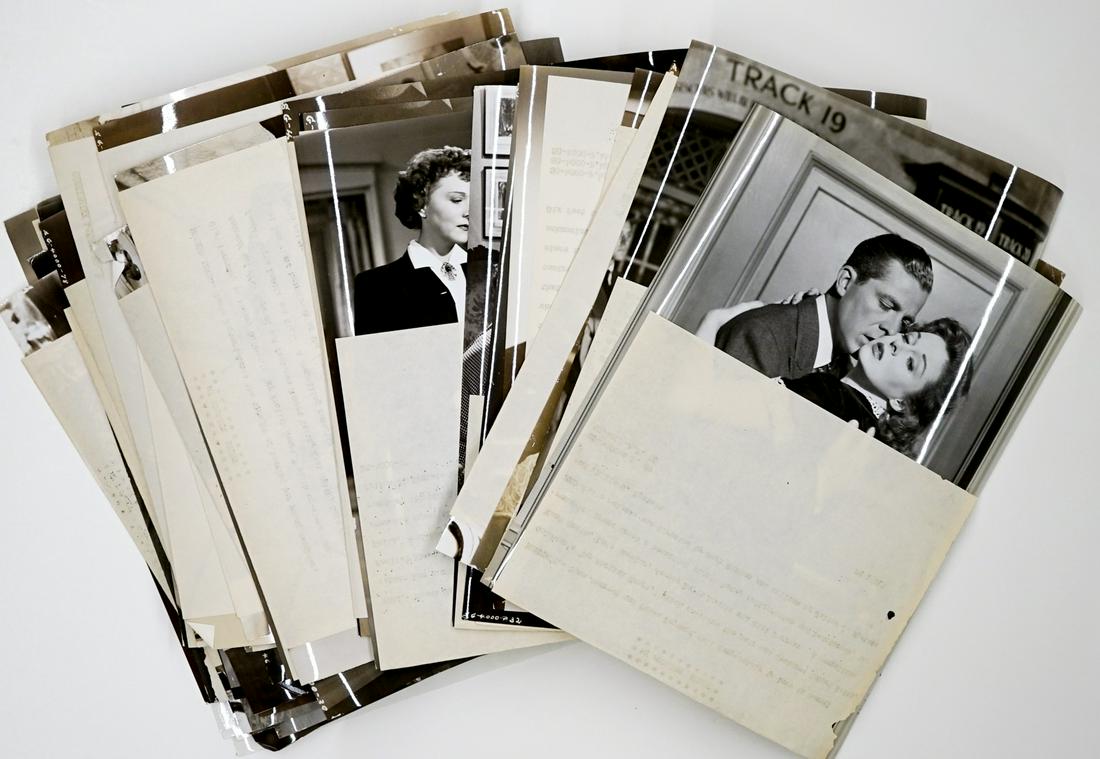 My Foolish Heart Original Production Photos (54): Susan Hayward in My Foolish Heart vintage production photos (54) from the Robert Osborne collection. Glossy, single-weight black and white photographs. They measure approximately 8 in. x 10 in. Althou