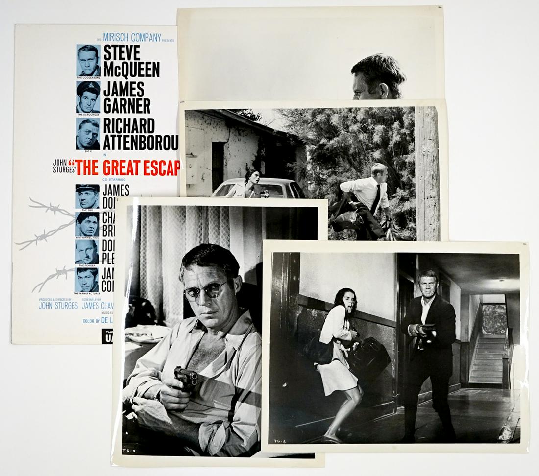 Steve McQueen Original Photos and Promo Poster (1 of 5)