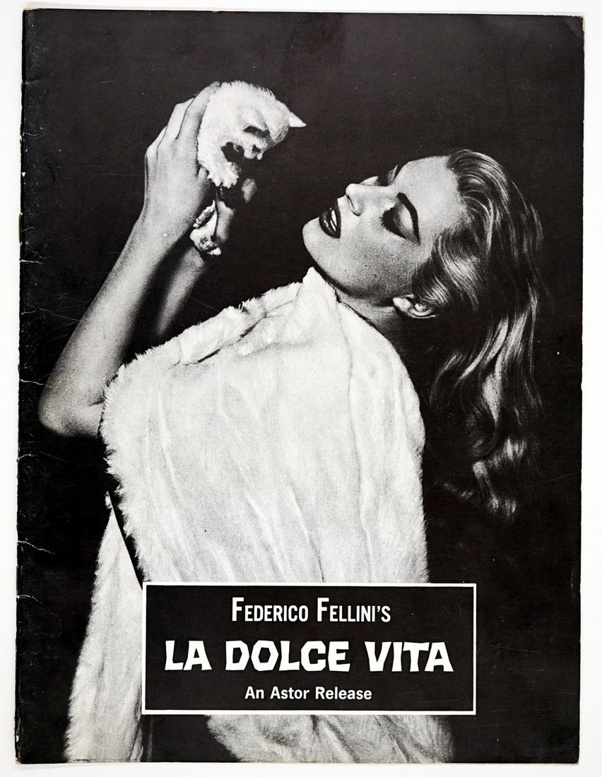 Federico Fellini's La Dolce Vita Premiere Program (1 of 2)