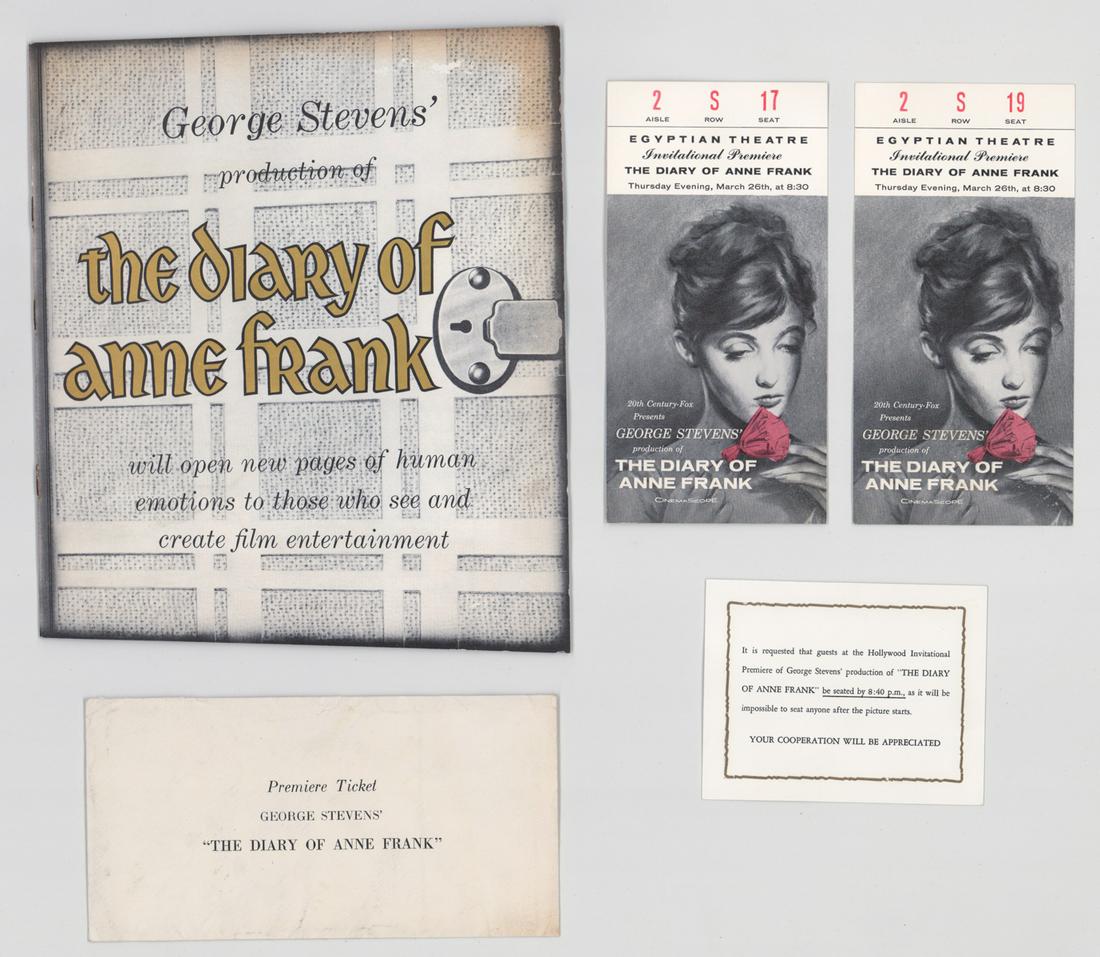 The Diary of Anne Frank (1959) Hollywood Premier (1 of 2)