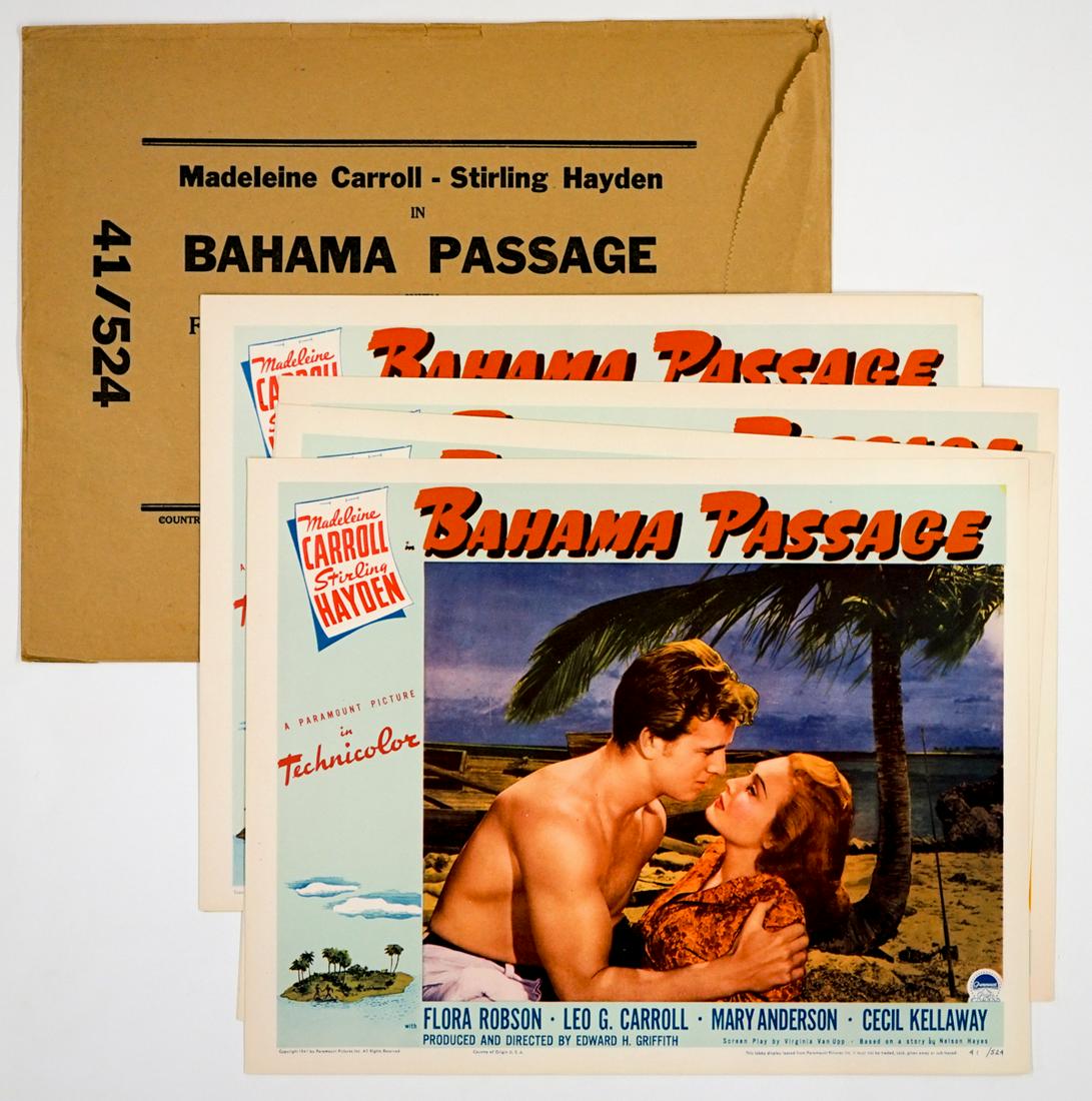Bahama Passage (1941) Lobby Cards Mint In Envelope (1 of 4)