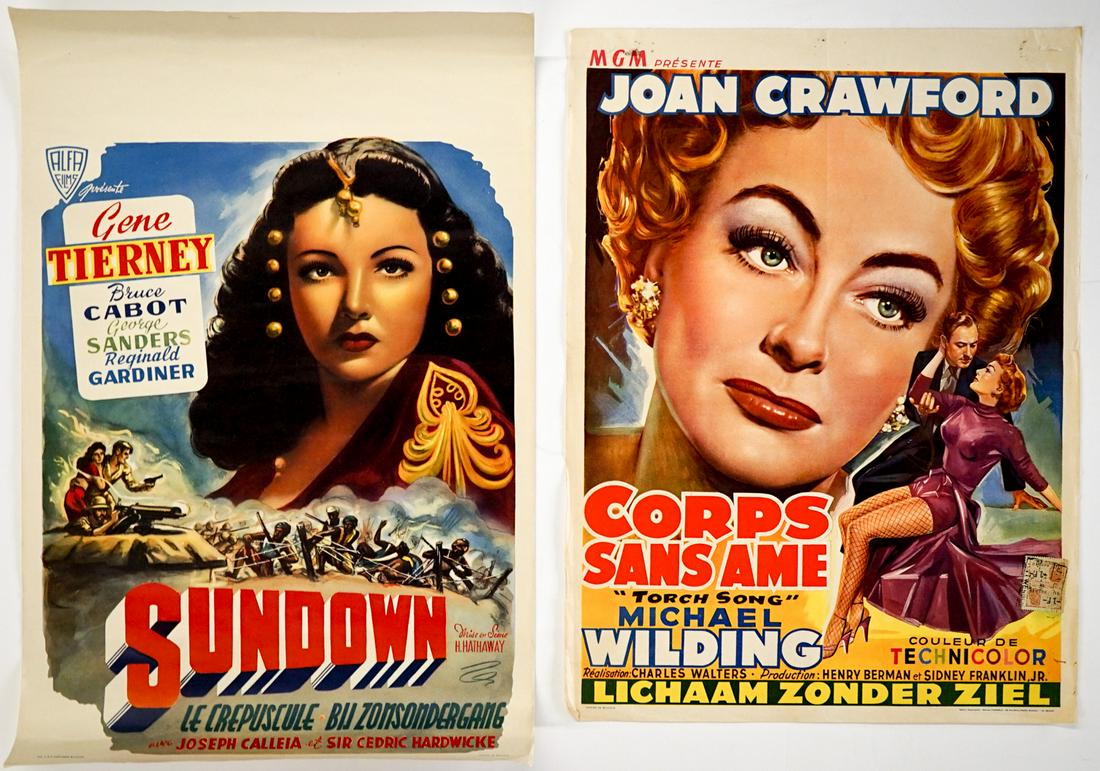 Two Foreign Movie Posters (1 of 1)