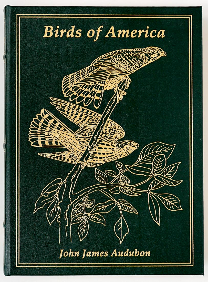 John James Audubon Birds of America 1997: John James Audubon Birds of America. The complete collection of 435 illustrations from the most famous bird book in the world. Welcome Rain Publishers. 504 pp. Green cover with gilt design and letteri
