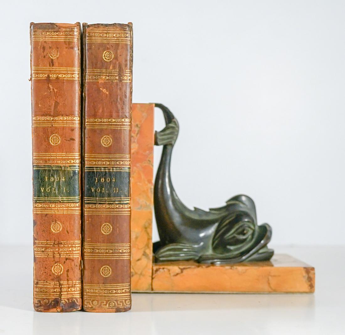 The European Magazine 1804 Volume 45 & 46: The European Magazine and London Review containing the literature, history, politics, arts, manners and amusements of the age. 1804 in 2 volumes. Philological Society of London printed for James Asper