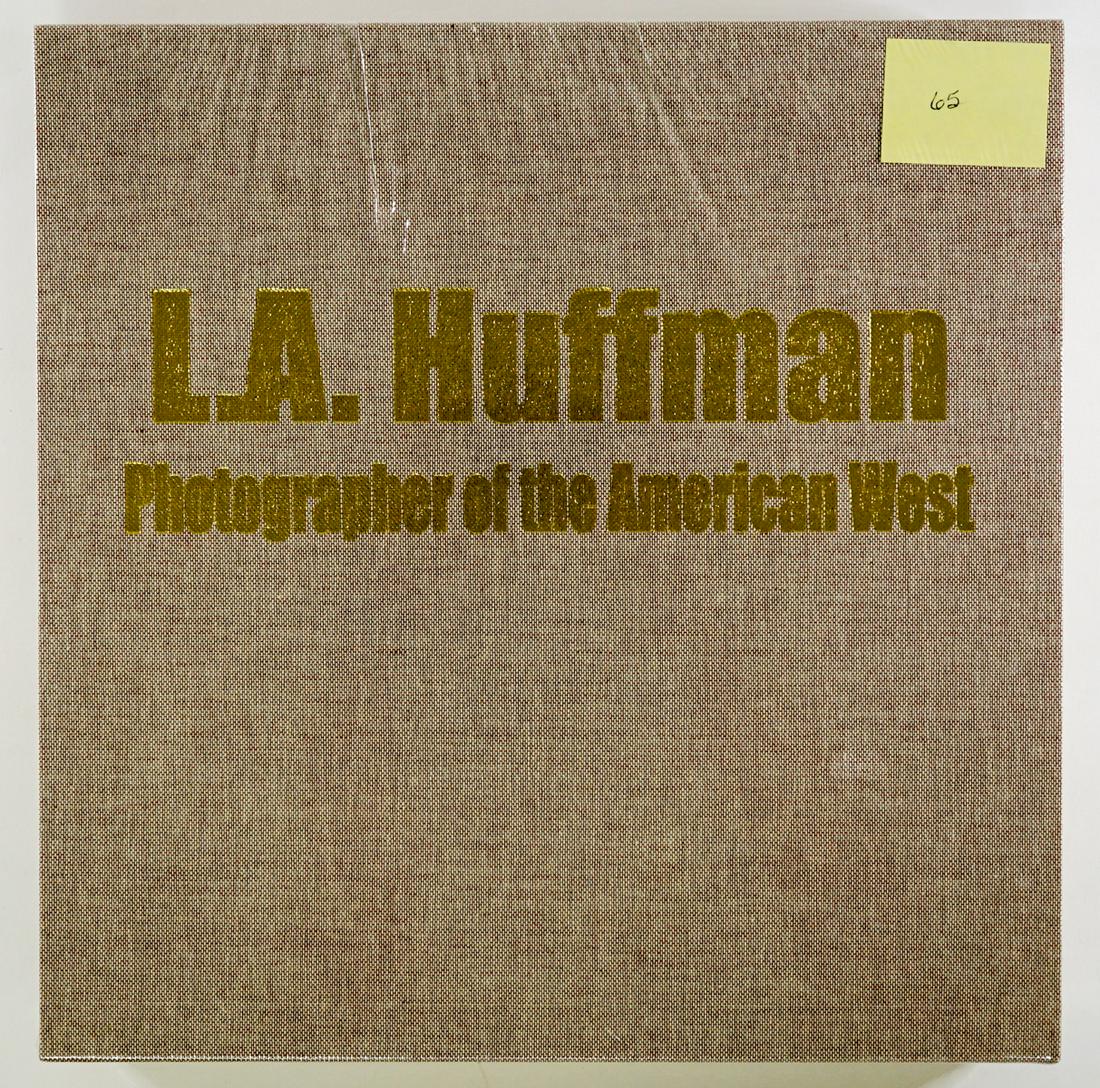 L. A. Huffman by Peterson SIGNED LTD SEALED: L. A. Huffman Photographer of the American West by Larry Len Peterson. This factory sealed edition is limited to 135 copies of which this is recorded to be number 65 by the owner; signed by the author