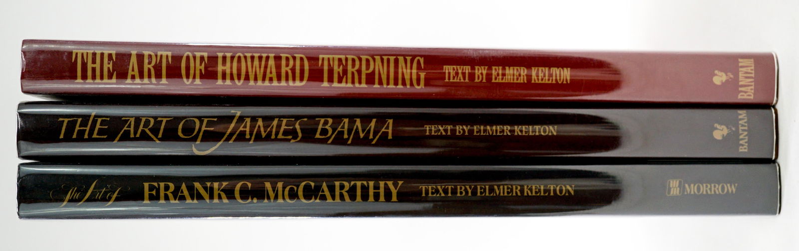 James Bama, Howard Terpning, Frank McCarthy: Three art books with dust jackets. If lot is absent of a condition report a condition report may be requested via email. Buyer must view photographs or scans to assist in determining condition and ask