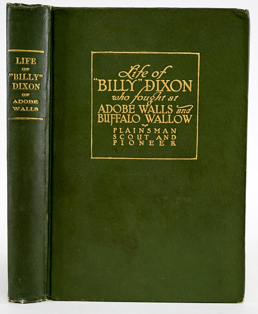 Life of Billy Dixon Very Scarce Hardcover Book (1 of 6)