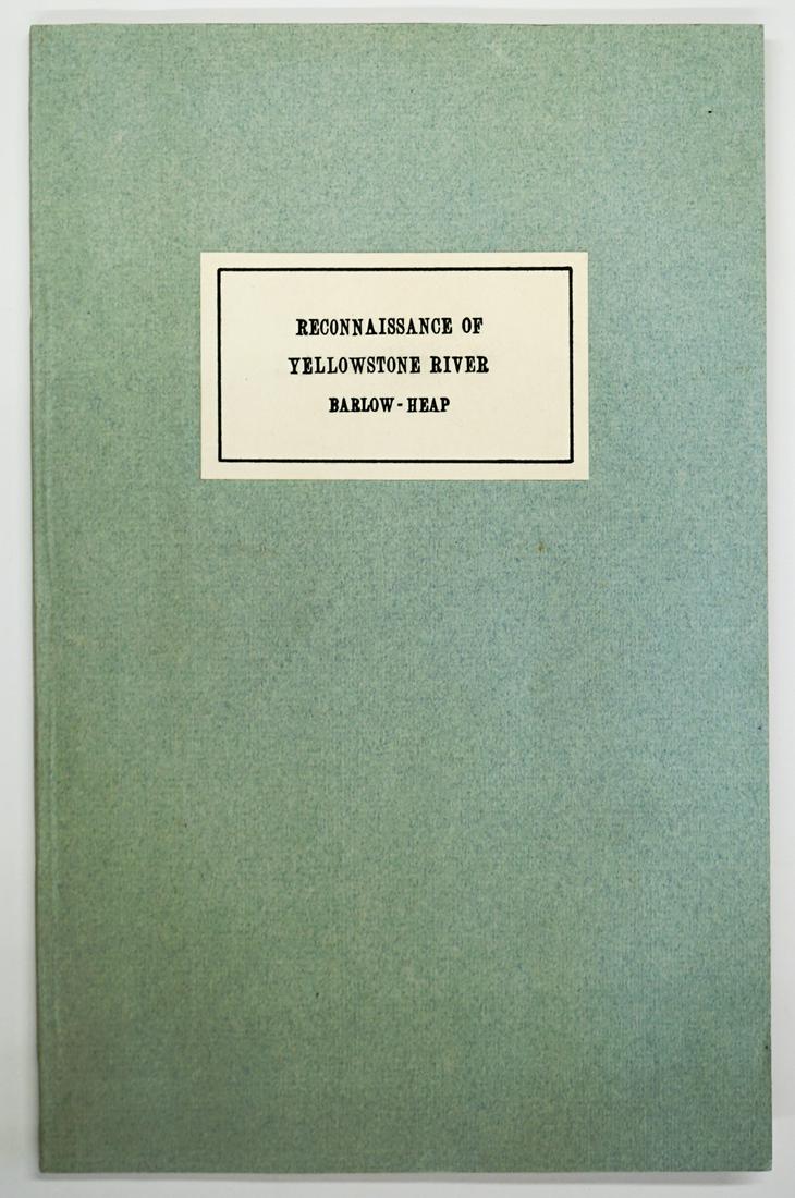 Report on the Exploration of the Yellowstone River (1 of 6)