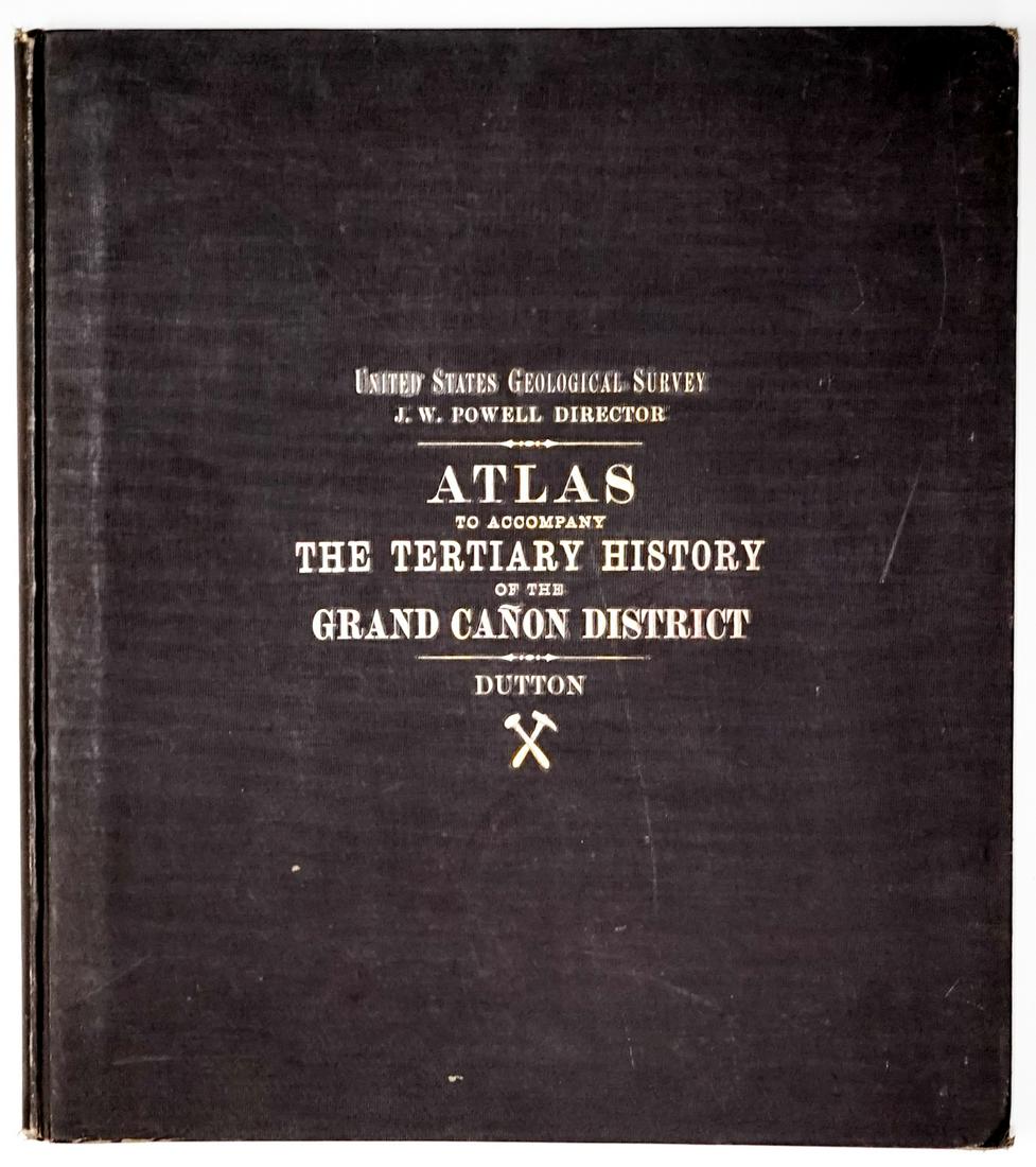 Clarence Dutton, 1882 Grand Canon Atlas (1 of 10)