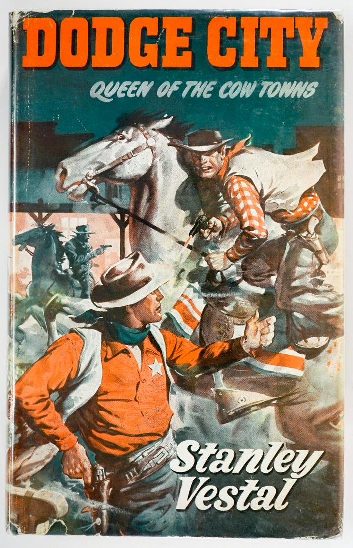 Dodge City by Stanley Vestal 1955 SIGNED (1 of 7)