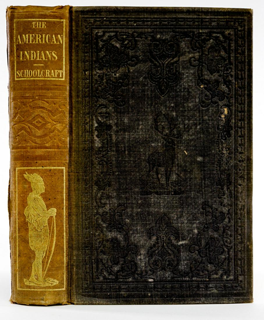 American Indians by Schoolcraft 1851 (1 of 8)