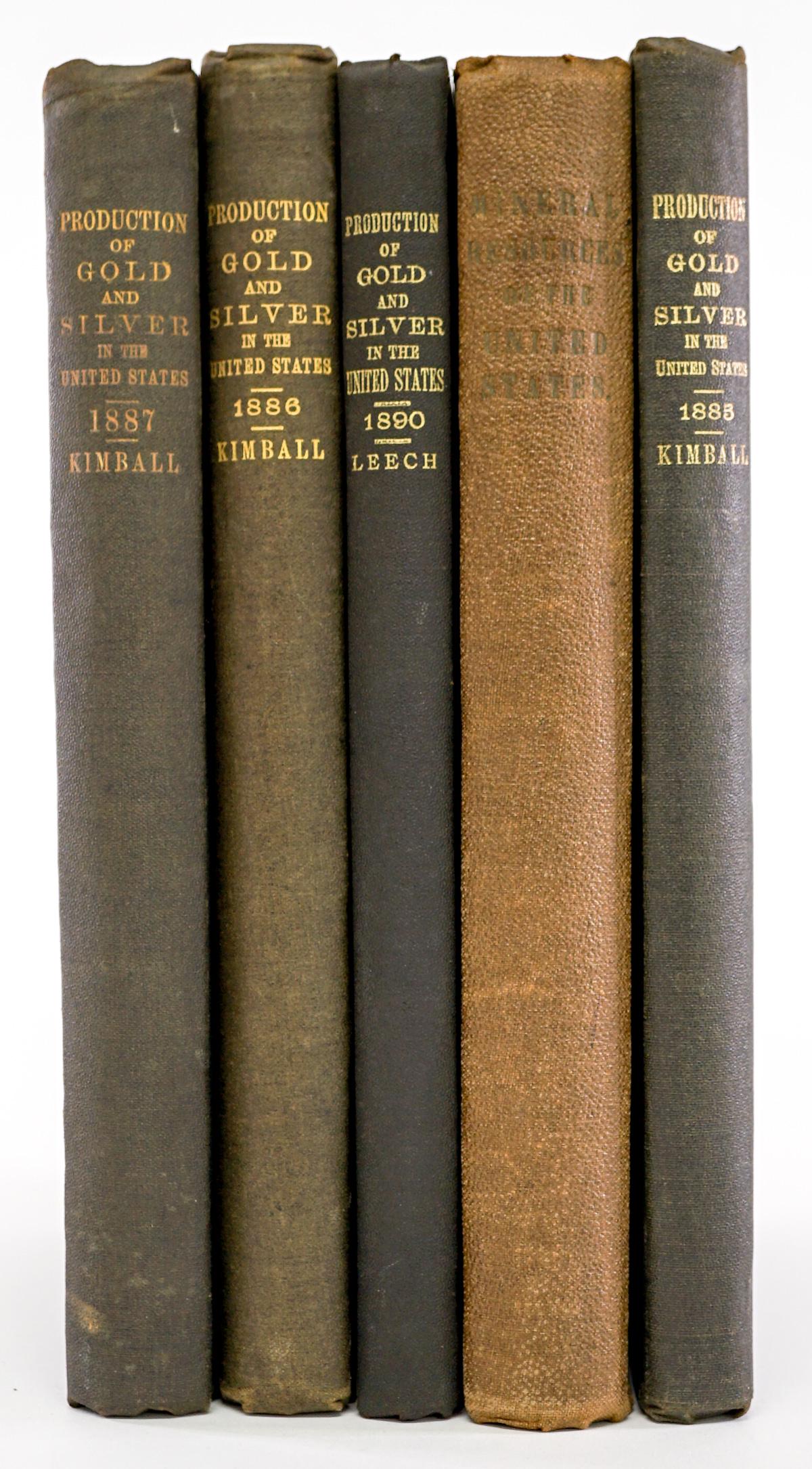 Mineral Resources (5) Antique Books (1 of 9)