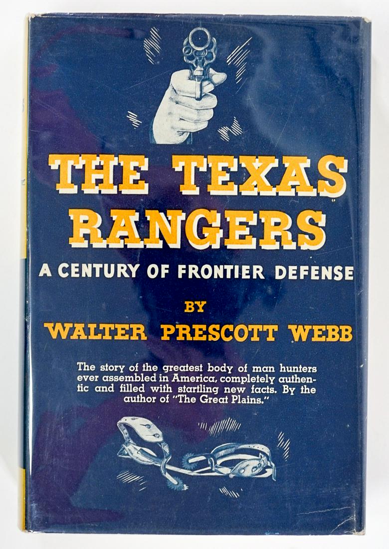 The Texas Rangers by Webb 1935 SIGNED 1ST (1 of 9)