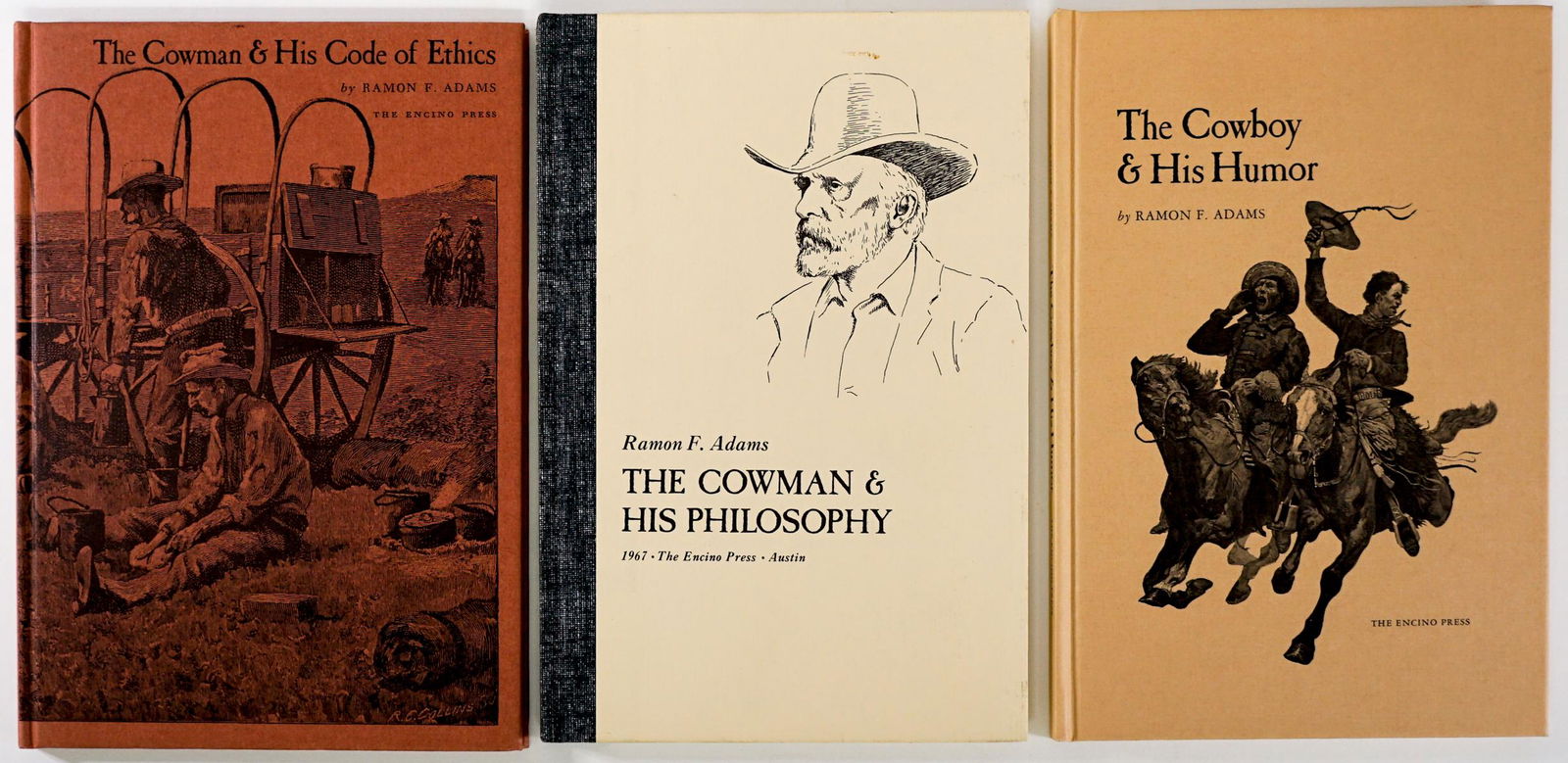 Ramon F. Adams (3) Western Books SIGNED (1 of 17)