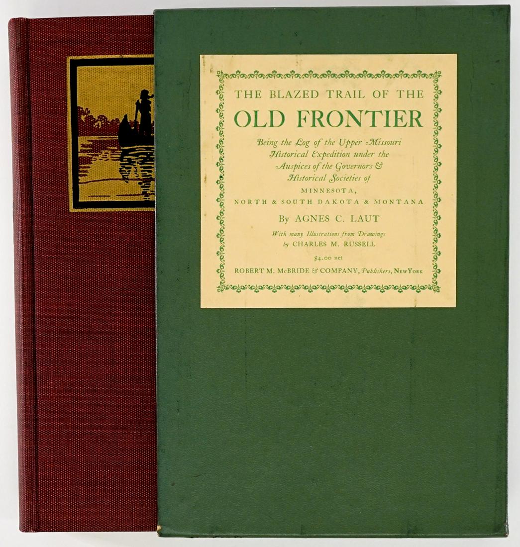 Blazed Trail by Laut 1926 SIGNED AND NUMBERED 1ST (1 of 13)
