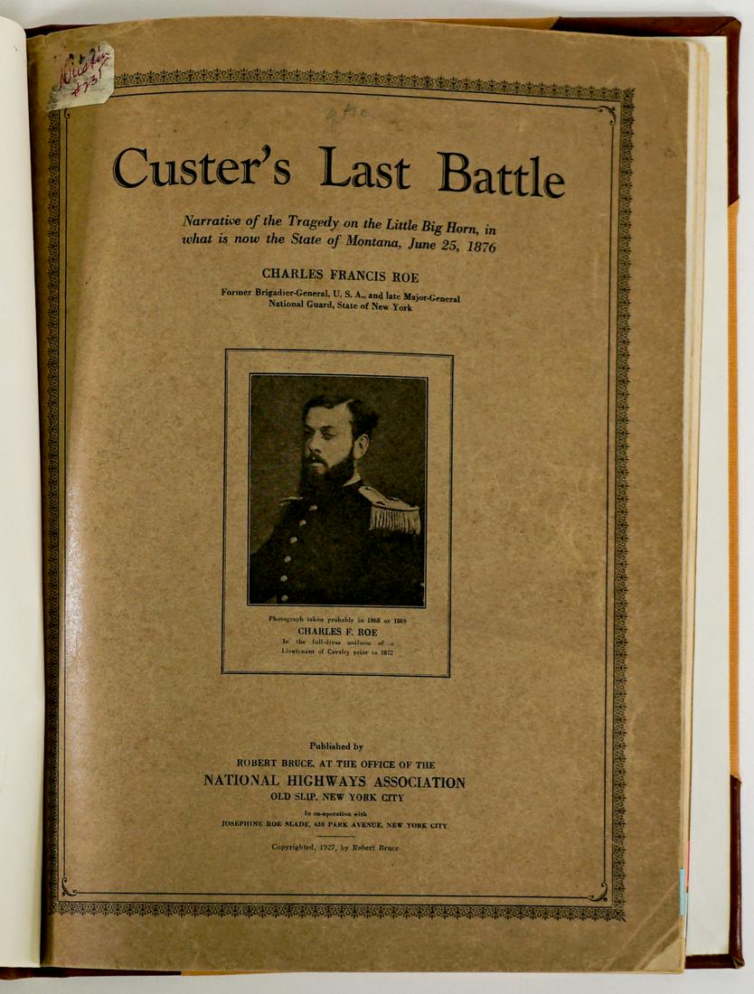 Custer's Last Battle by Roe 1927 (1 of 7)