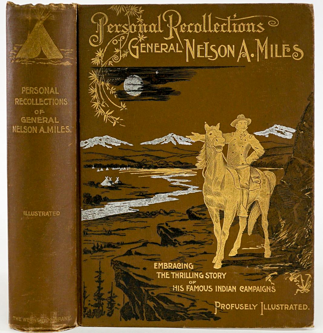 Recollections Gen. Miles by Remington 1896 1ST (1 of 8)