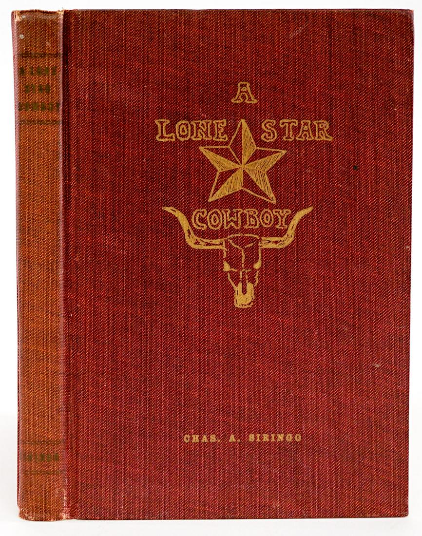 A Lone Star Cowboy by Siringo 1919 (1 of 6)