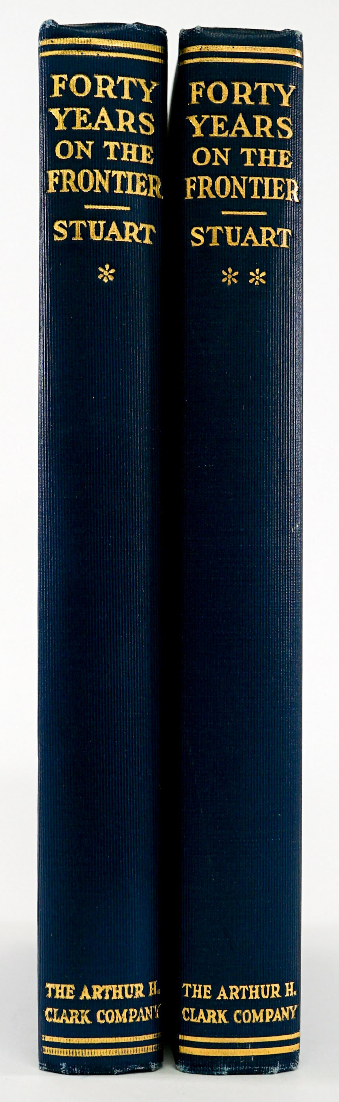 Forty Years on the Frontier by Stuart 1925 (2V) (1 of 9)