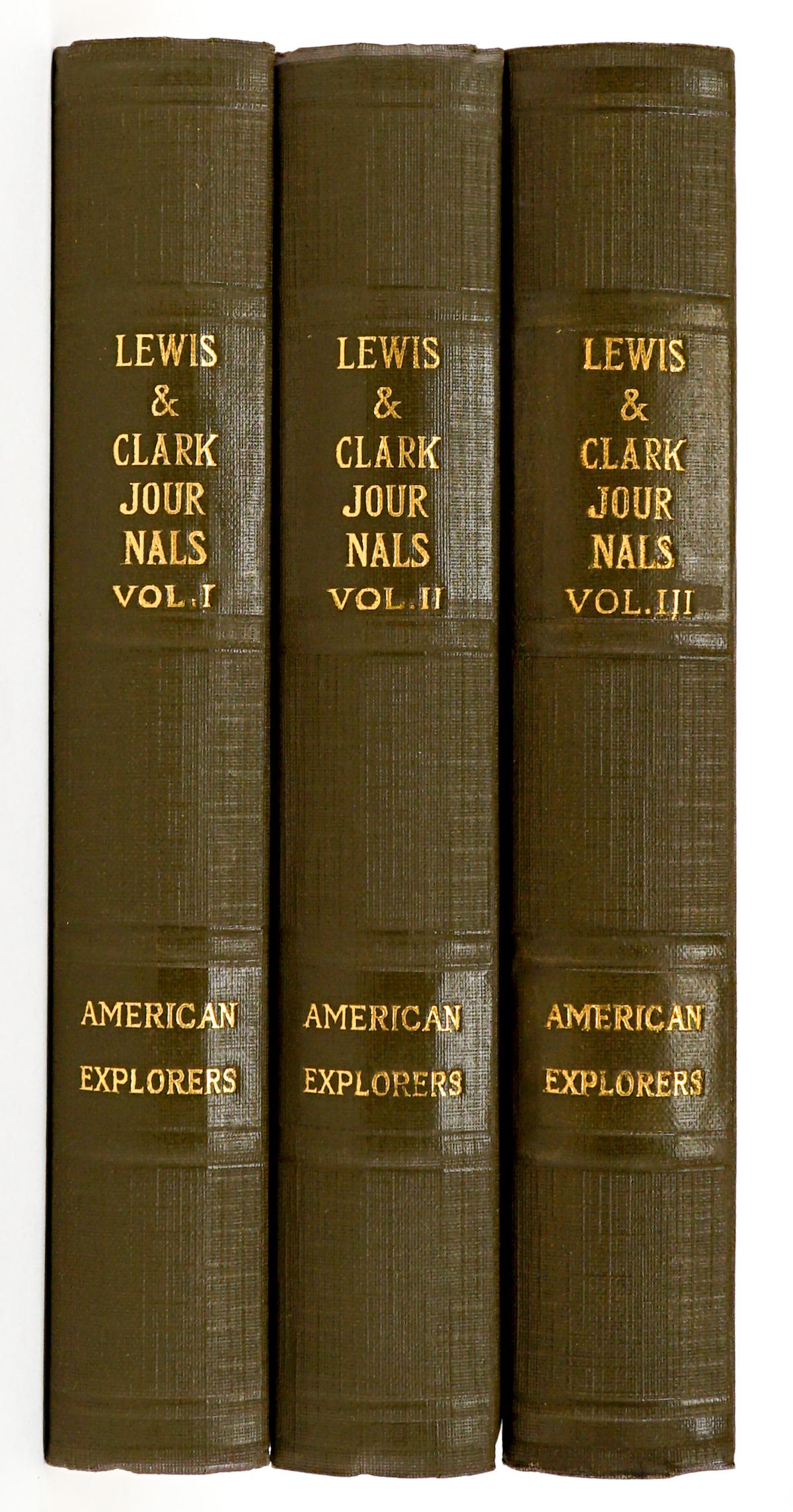 Lewis and Clarke Journals 1922 (3V) (1 of 9)