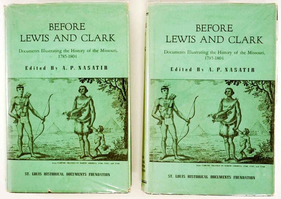 Before Lewis and Clark by Nasatir. (2V) 1952 (1 of 11)