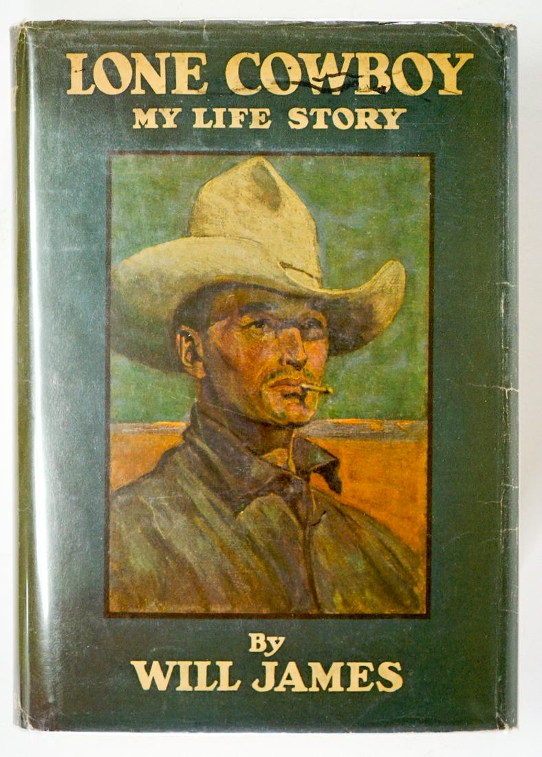 Lone Cowboy by Will James SIGNED 1930 (1 of 12)
