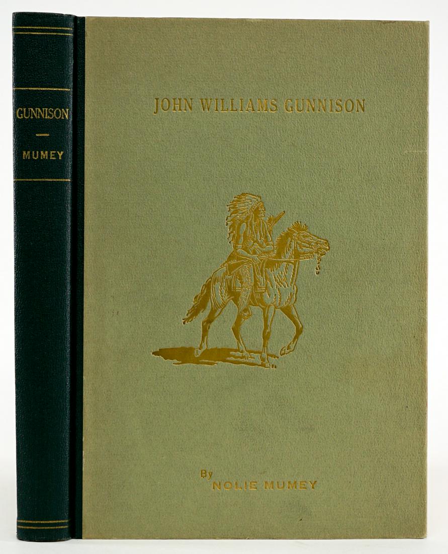 John Williams Gunnison by Mumey 1955 LTD SIGNED (1 of 8)