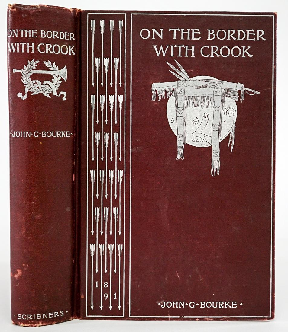 On the Boarder with Crook by Bourke 1892 2ND (1 of 8)