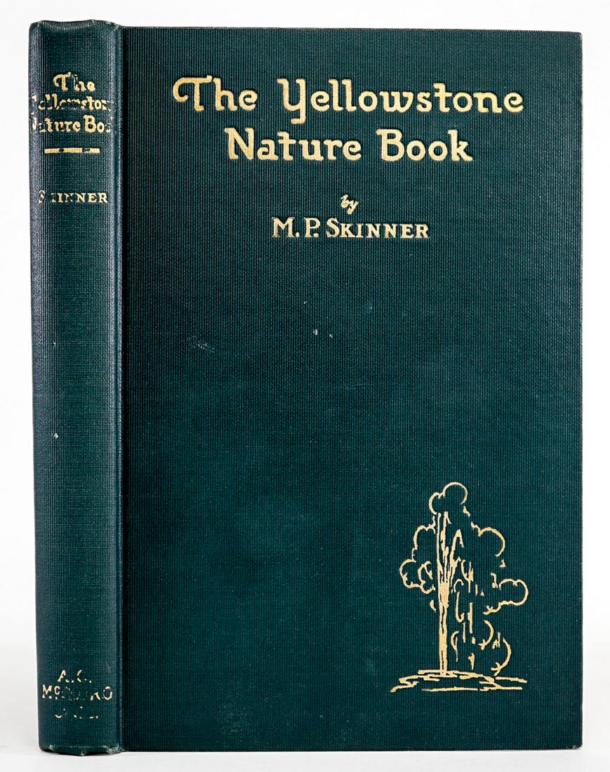 Yellowstone Nature Book by Skinner 1926 (1 of 6)