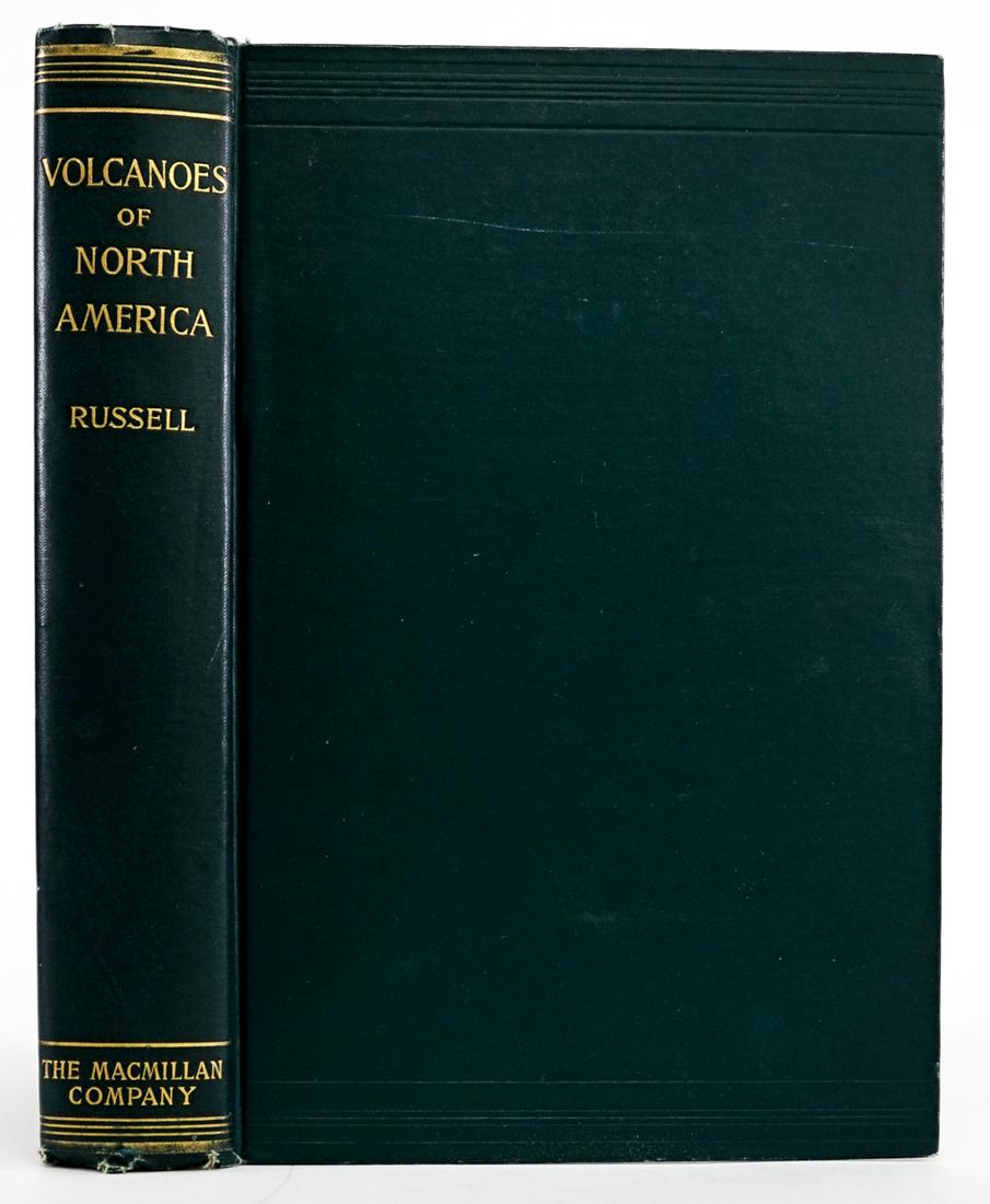 Volcanoes Of North America by Russell 1897 1ST (1 of 8)