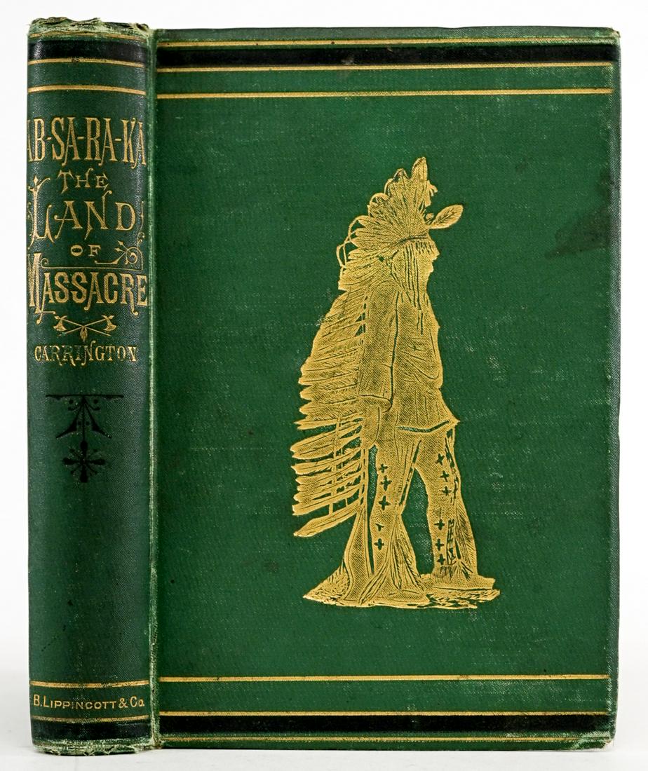 1879 AB-SA-RA-KA The Land Of Massacre SIGNED (1 of 11)