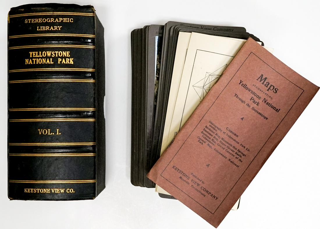 Yellowstone Park Stereoviews by Keystone (33) (1 of 6)