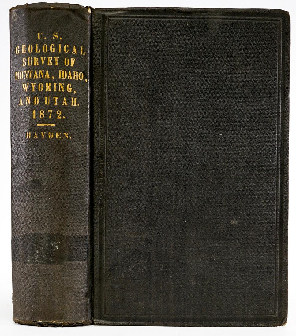 Geological Survey Montana, Wyoming by Hayden 1873 (1 of 6)