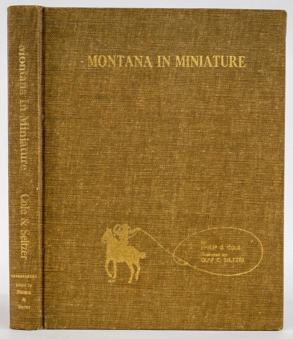 Montana in Miniature by Cole 1966 1ST (1 of 14)