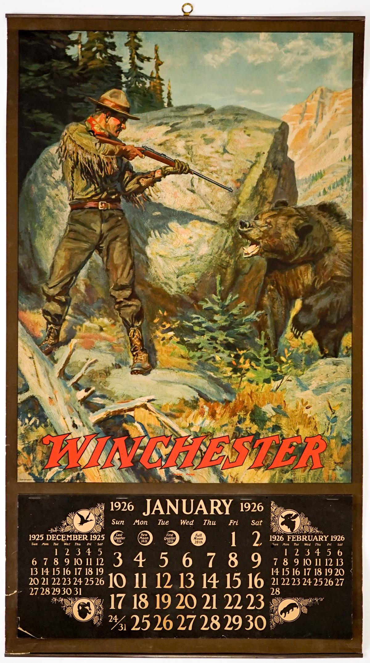 1926 Winchester Advertising Calendar (1 of 5)