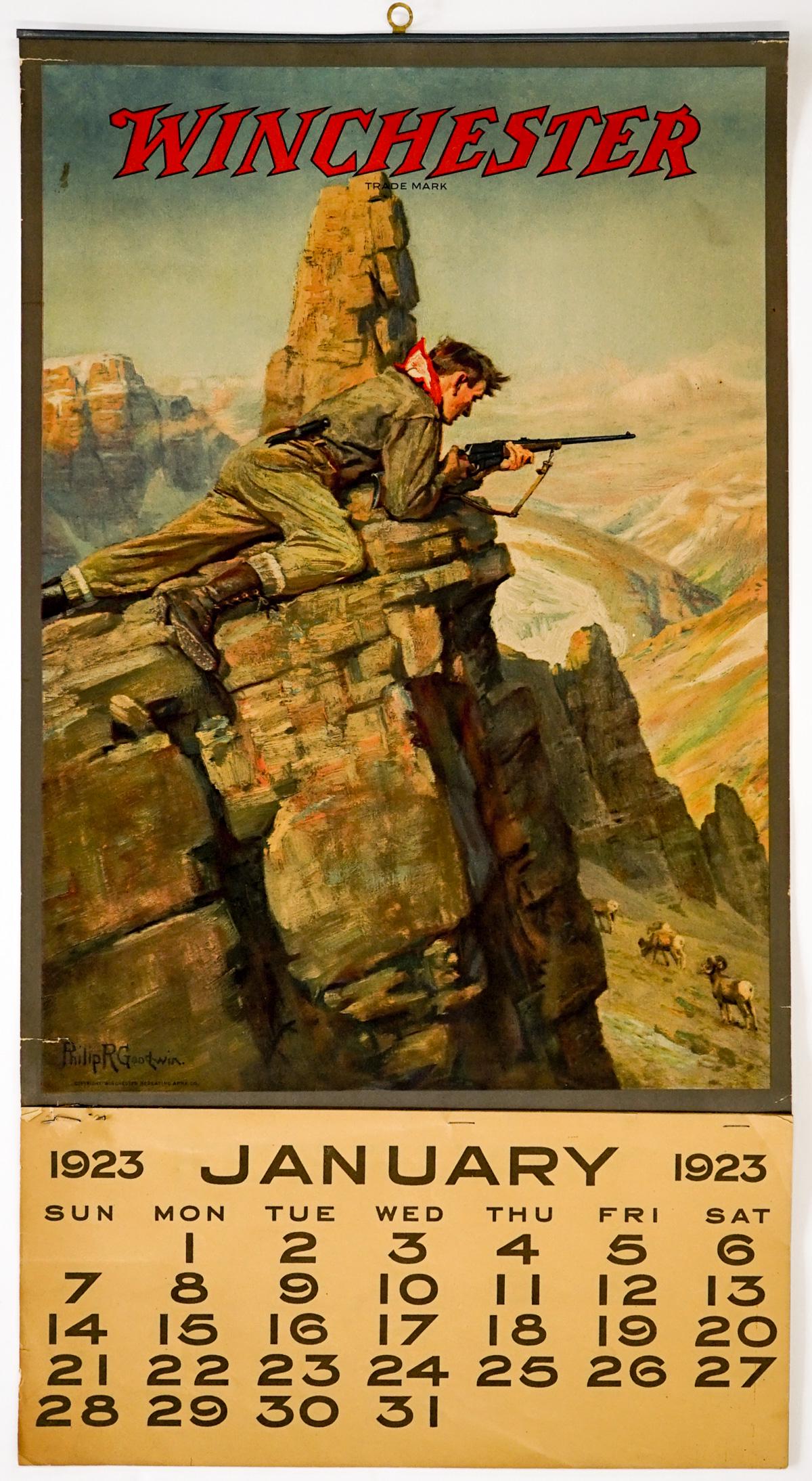 1923 Winchester Advertising Calendar (1 of 6)