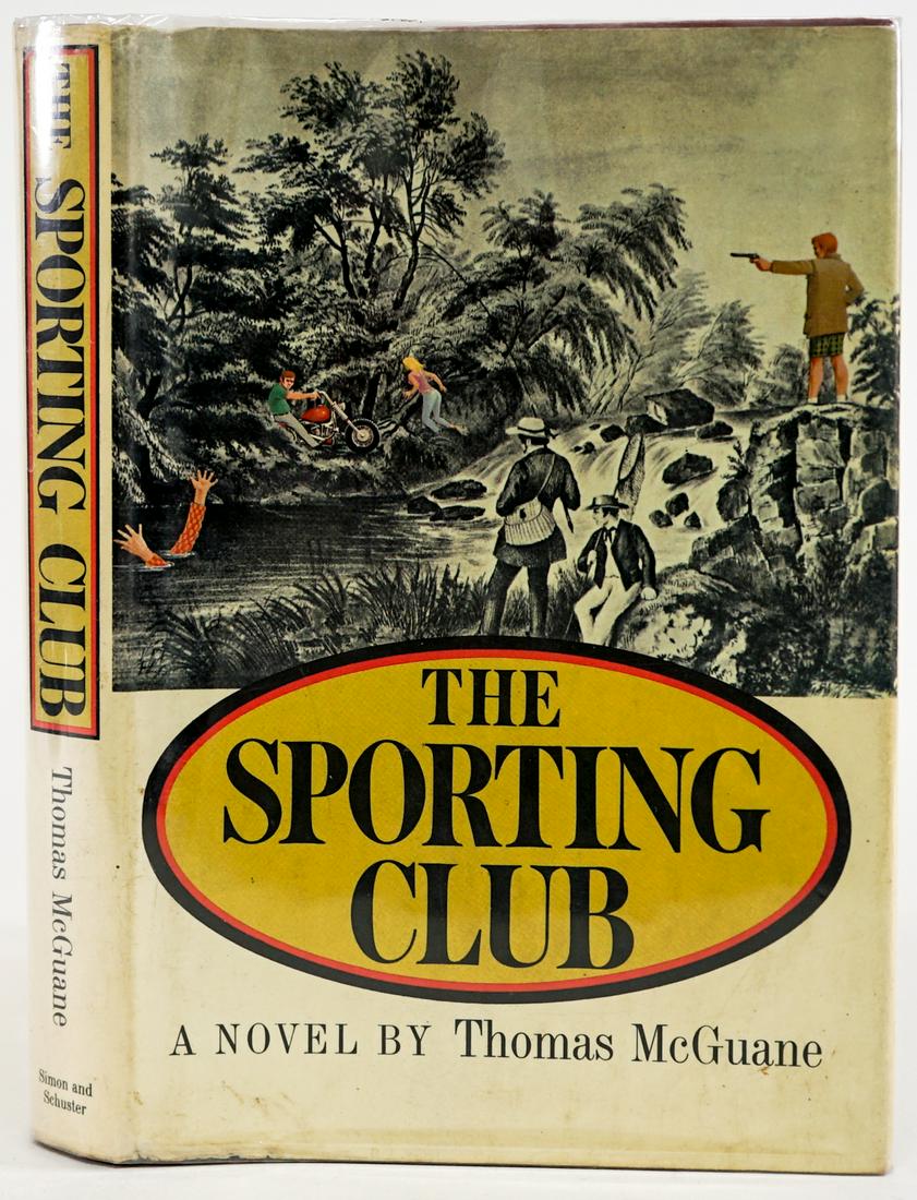 The Sporting Club by McGuane 1968 1ST SIGNED (1 of 8)