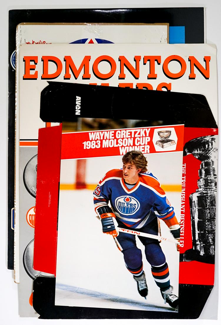 Wayne Gretzky 'Oilers' Promotional Advertising(5) (1 of 6)