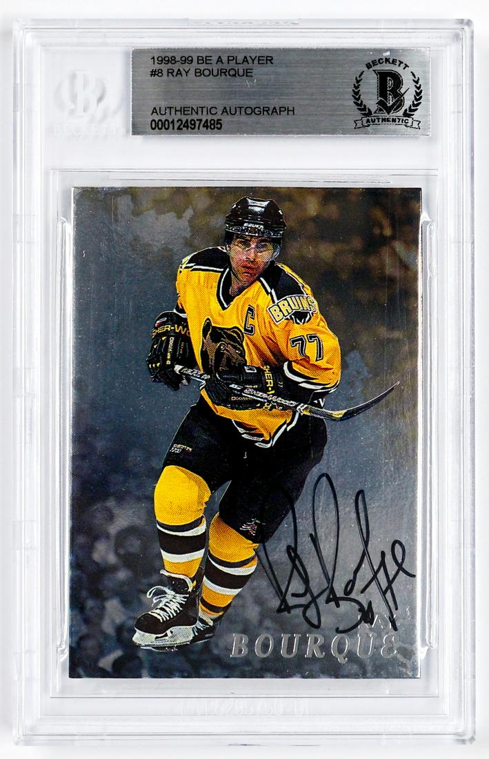 Ray Borque Be A Player Signed Hockey Card (1 of 2)