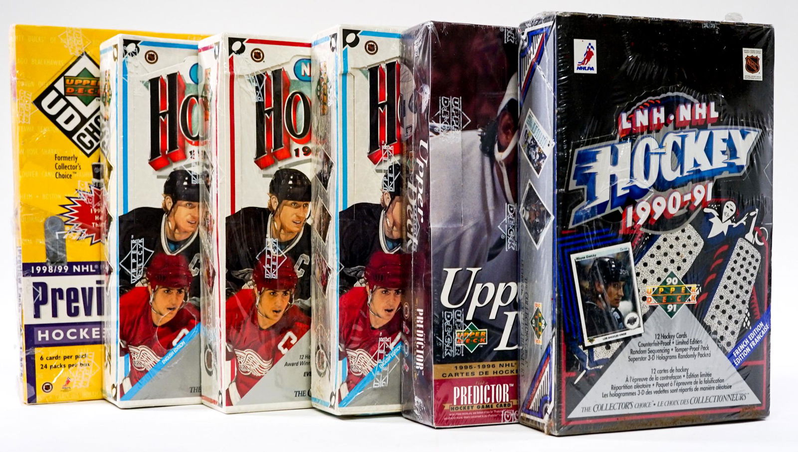 1990s Upper Deck Hockey Cards Unopened (6) (1 of 3)