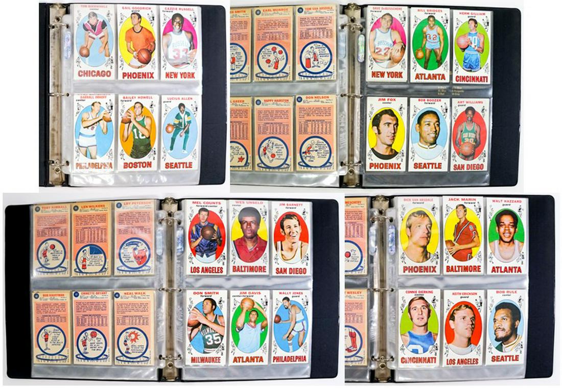 1969-70 Topps Basketball Set Minus Key Cards (1 of 6)