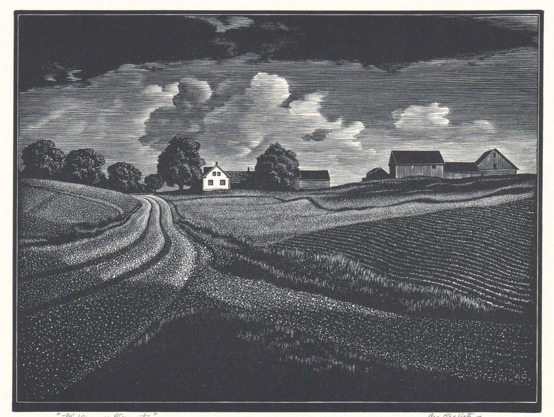 Asa Cheffetz Wood Engraving (1 of 7)