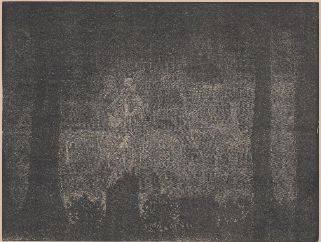 Victor Delhez (Belgium, Argentina 1902-1985): Victor Delhez (Belgium, Argentina 1902-1985) signed wood engraving. Measures 11.75-in. x 9-in. plate size and 15-in. x 20-in. sheet size. Hinge-mounted at top corners only. Image area (engraving) is i