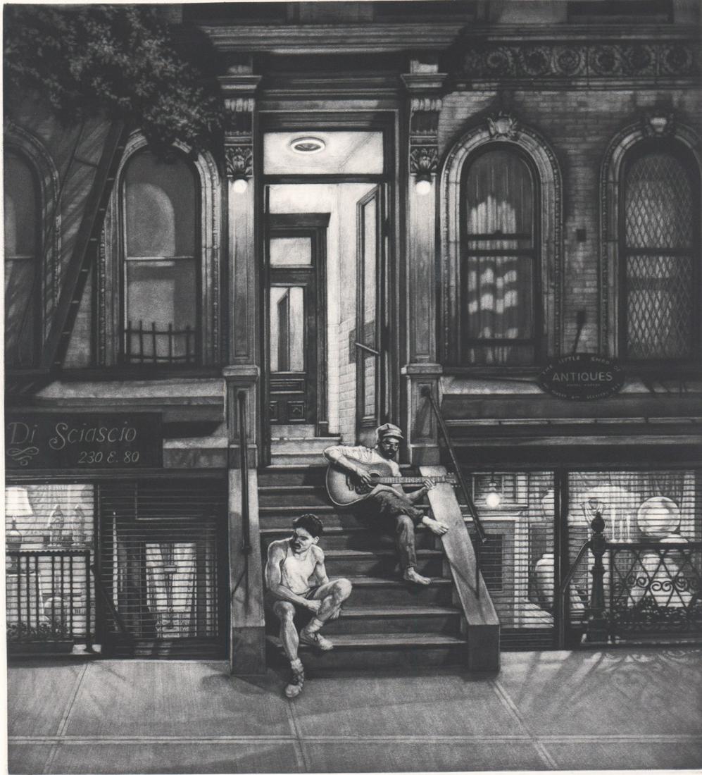 Frederick Mershimer Mezzotint (1 of 5)