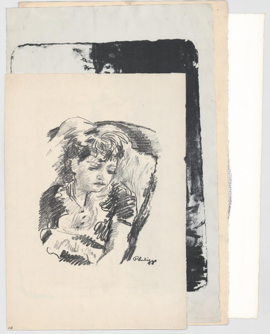 Various Artists (4) Etchings and Lithographs (1 of 10)