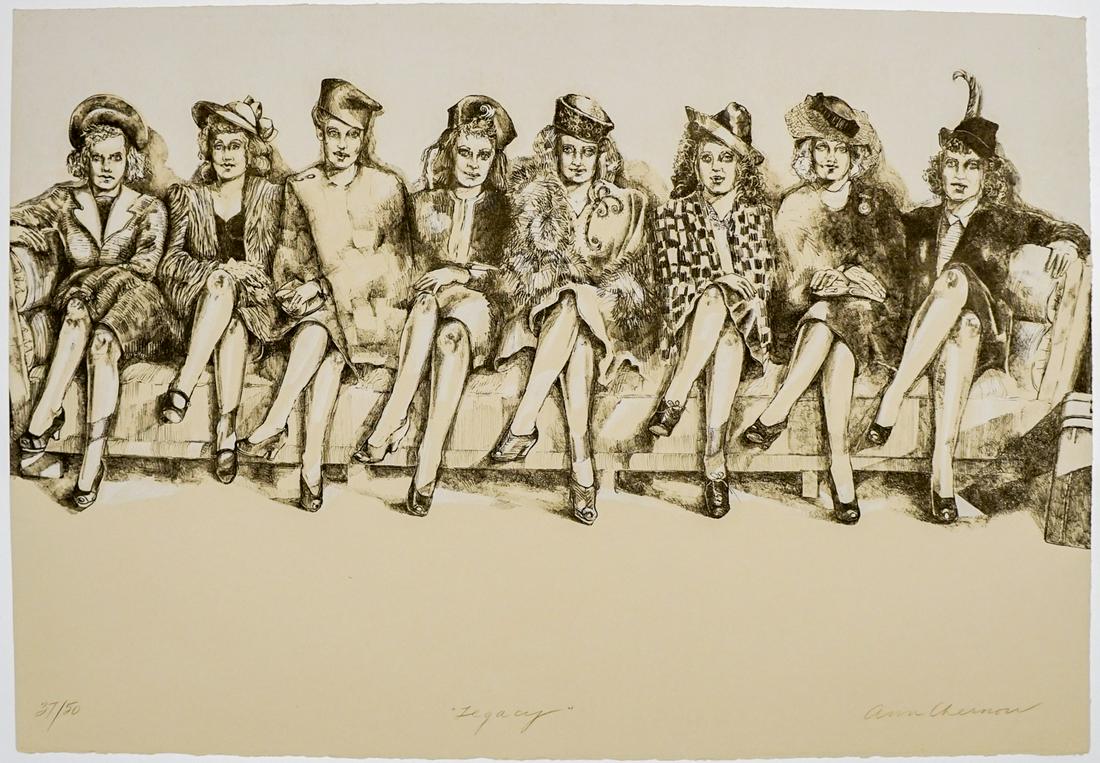 Ann Chernow Signed, Numbered Lithograph (1 of 5)