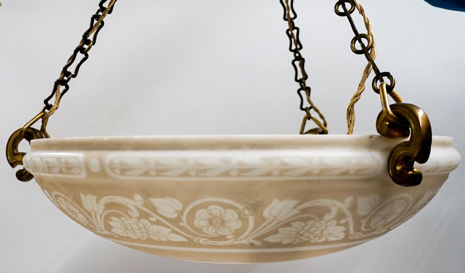 Acid Etched Hanging Light Fixture (1 of 5)